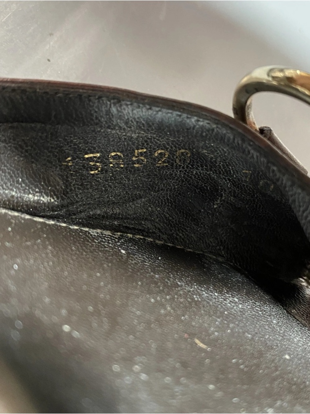 Gucci Brown Leather Horsebit Heeled Mules - Picture 4 of 5